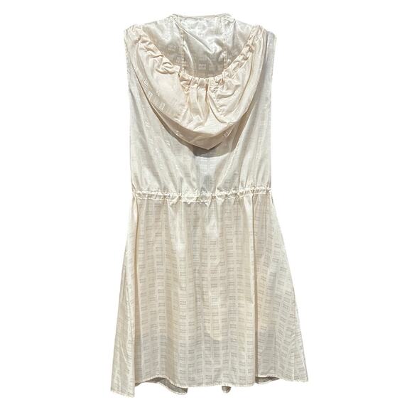 Miu Miu Nylon Hooded Mini Dress Vest Utility Style Size 36 NWT - Picture 4 of 7